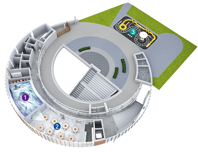 전시체험관 2F 안내 이미지